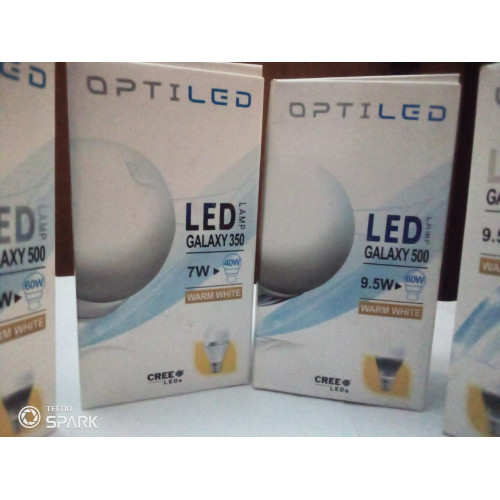 OPTI LED Galaxy 500 Warm White 9.5 Watt OPTI LED Galaxy 500 Warm White 9.5 Watt